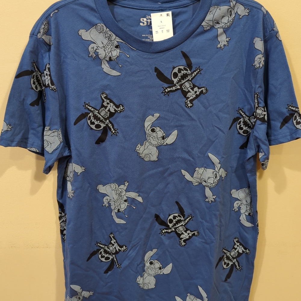 Lilo and Stitch All Over Women's T-shirt. L